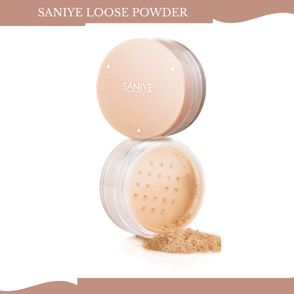 saniye matte loose powder 8g/bedak tabur saniye matte loose powder 8g/bedak tabur