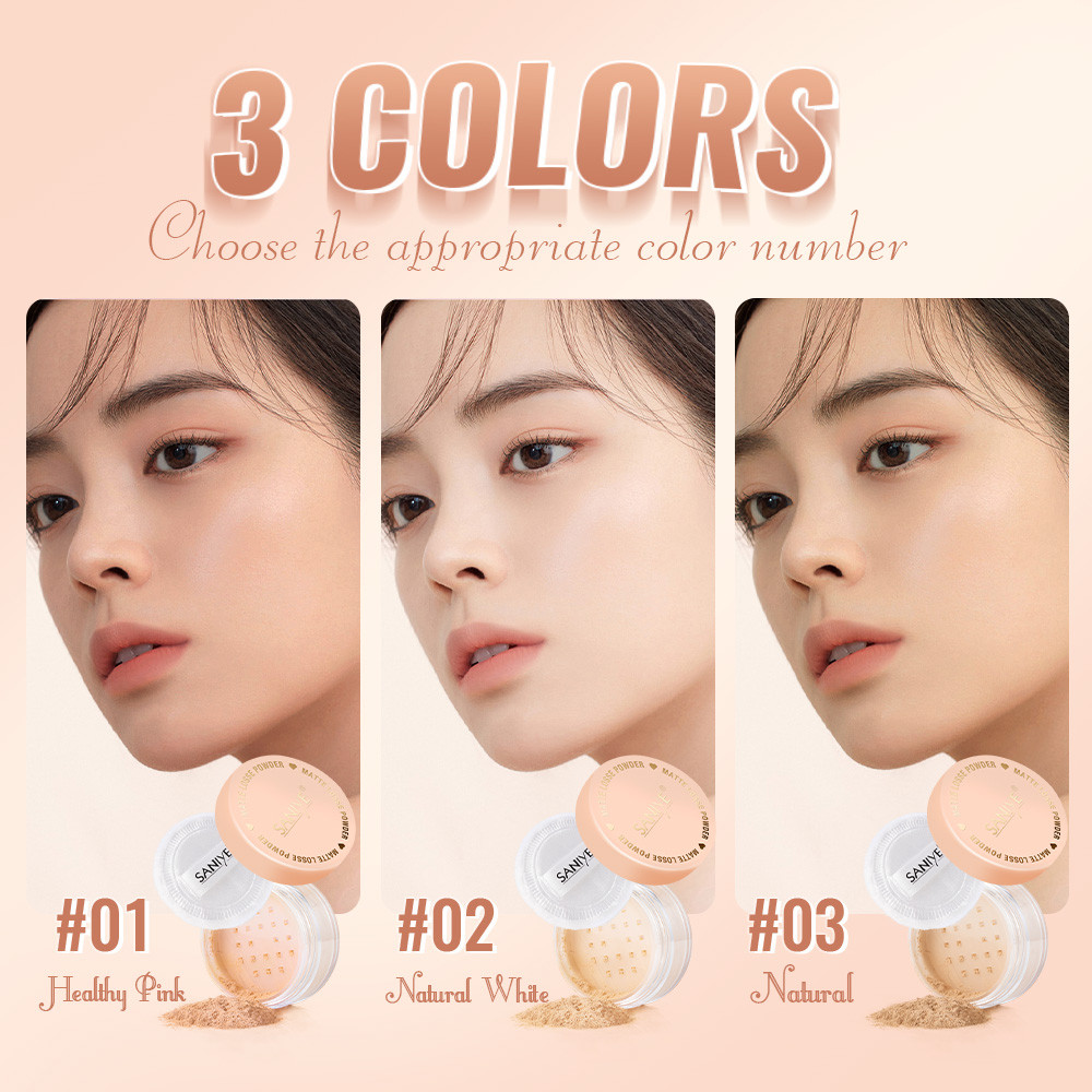 saniye matte loose powder 8g/bedak tabur saniye matte loose powder 8g/bedak tabur