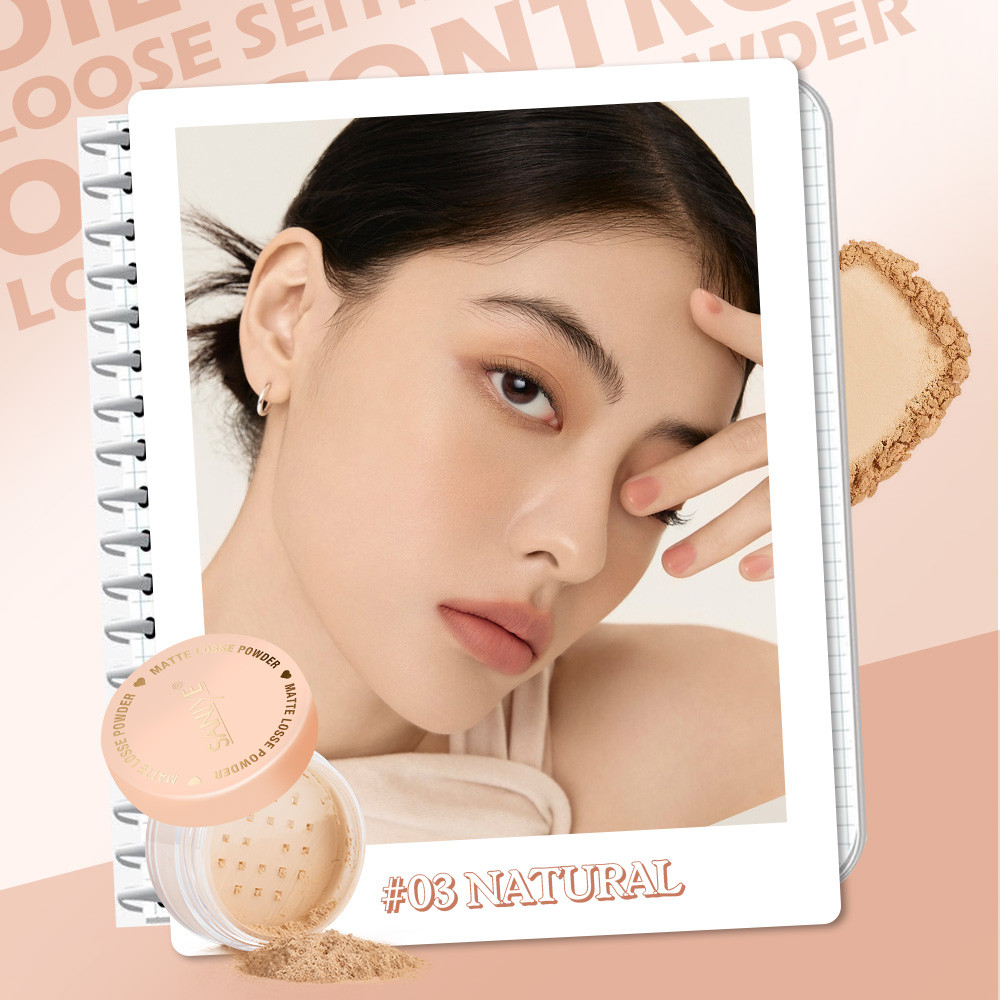 saniye matte loose powder 8g/bedak tabur saniye matte loose powder 8g/bedak tabur