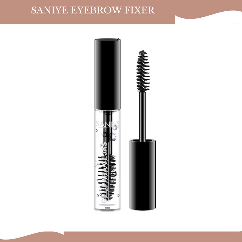saniye eyebrow gel fixer and mascara 3.4ml saniye eyebrow gel fixer and mascara 3.4ml
