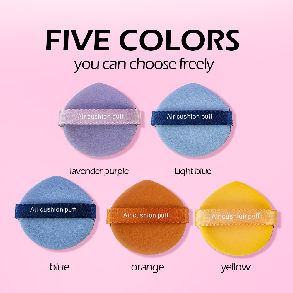 saniye 3pcs make up puff/spons alas bedak saniye 3pcs make up puff/spons alas bedak