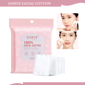 saniye facial cotton 100pcs/kapas wajah