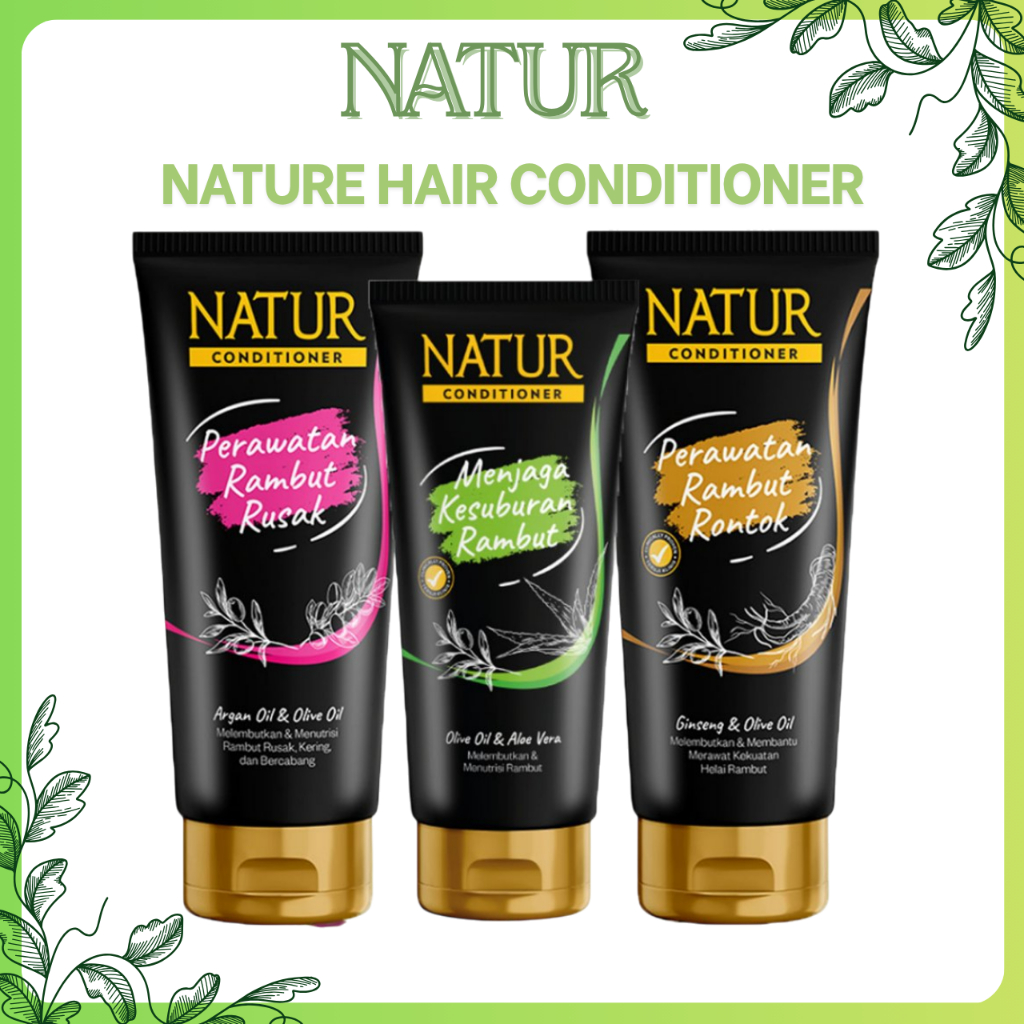 natur hair conditioner 165ml/kondisioner rambut natur hair conditioner 165ml/kondisioner rambut