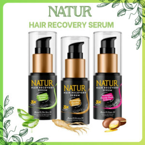 natur hair recovery serum 60ml/serum rambut