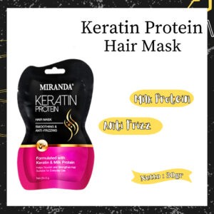 miranda keratin protein hair mask 30gr/masker rambut