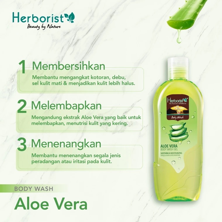 herborist body care body wash zaitun olive & aloe vera 250ml/sabun mandi herborist body care body wash zaitun olive & aloe vera 250ml/sabun mandi