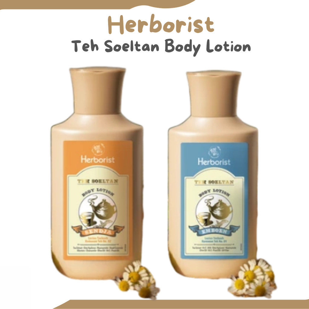 herborist teh soeltan body lotion 100ml/losion tubuh herborist teh soeltan body lotion 100ml/losion tubuh