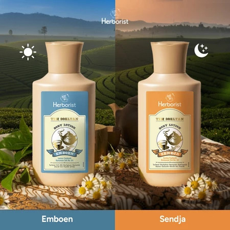 herborist teh soeltan body lotion 100ml/losion tubuh herborist teh soeltan body lotion 100ml/losion tubuh