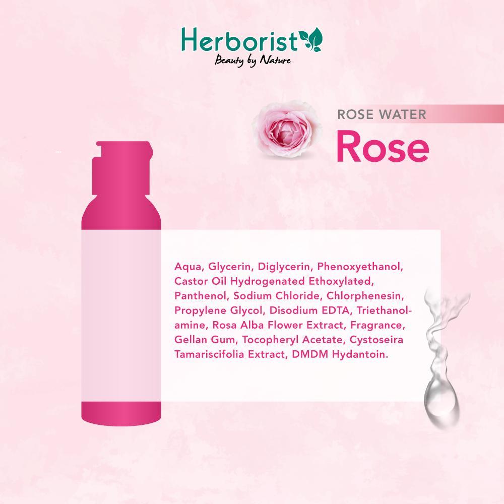herborist rose water 100ml/air mawar herborist rose water 100ml/air mawar