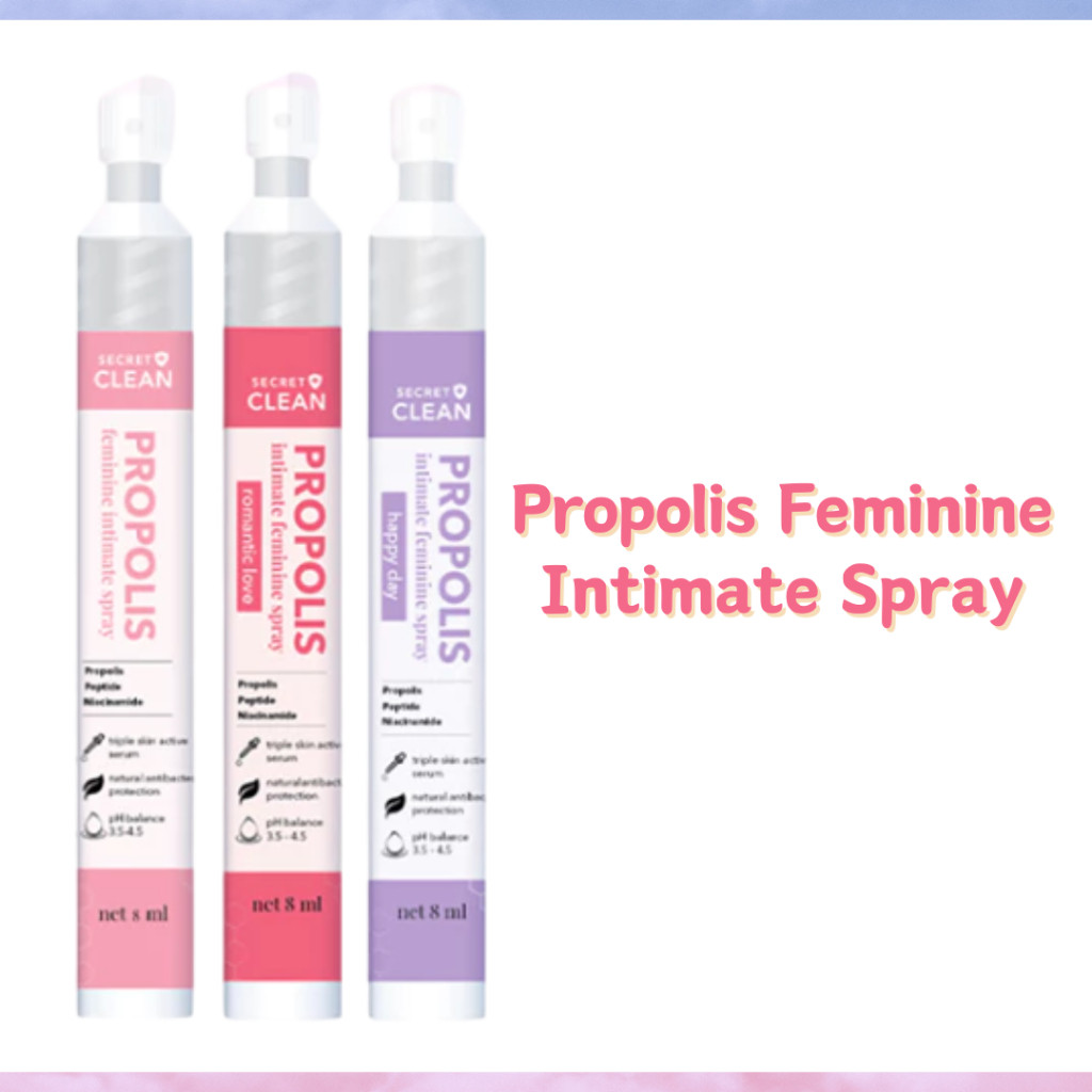 secret clean propolis feminine intimate spray 8ml secret clean propolis feminine intimate spray 8ml