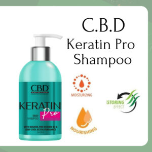 cbd professional keratin pro daily shampoo 250ml