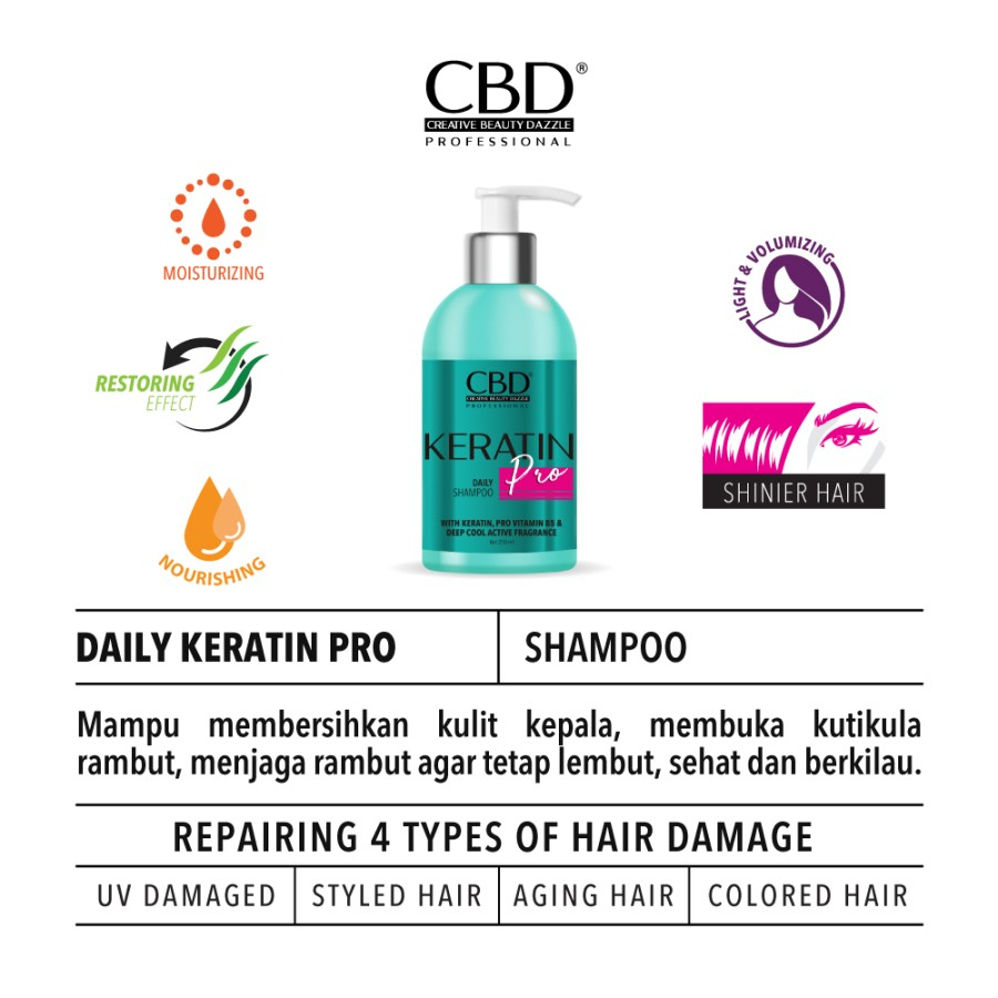 cbd professional keratin pro daily shampoo 250ml cbd professional keratin pro daily shampoo 250ml