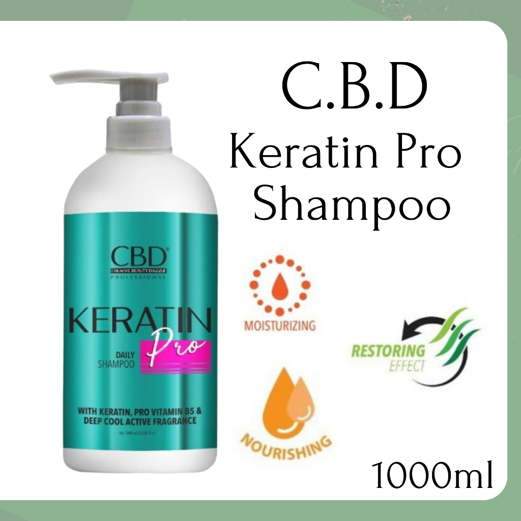 cbd professional keratin pro daily shampoo 1000ml cbd professional keratin pro daily shampoo 1000ml