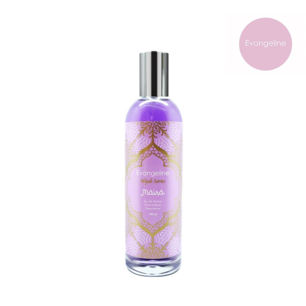 evangeline eau de parfum hijab 100ml/parfum wanita evangeline eau de parfum hijab 100ml/parfum wanita