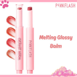 pinkflash melting glossy balm/dewyful glossy