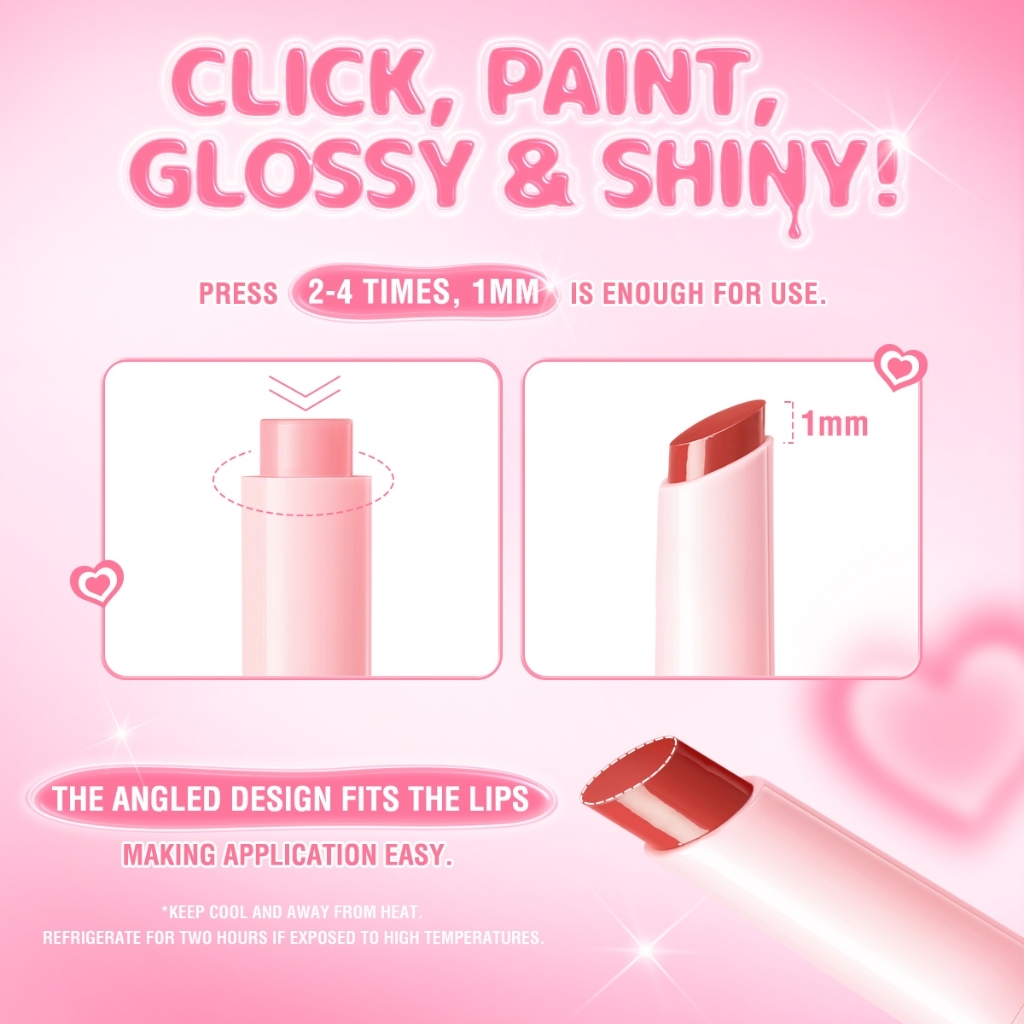 pinkflash melting glossy balm/dewyful glossy pinkflash melting glossy balm/dewyful glossy