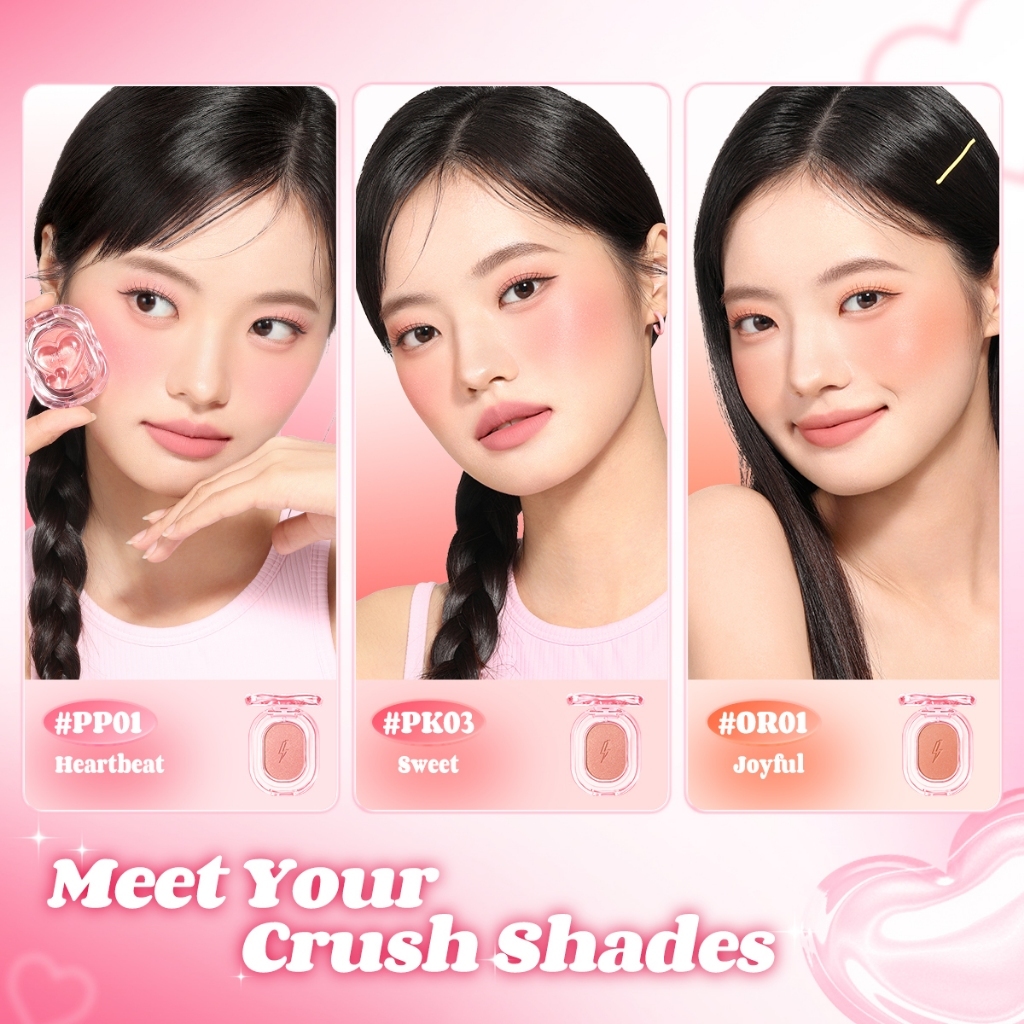 pinkflash mellow radiant blush matte/shimmer blush/perona pipi pinkflash mellow radiant blush matte/shimmer blush/perona pipi
