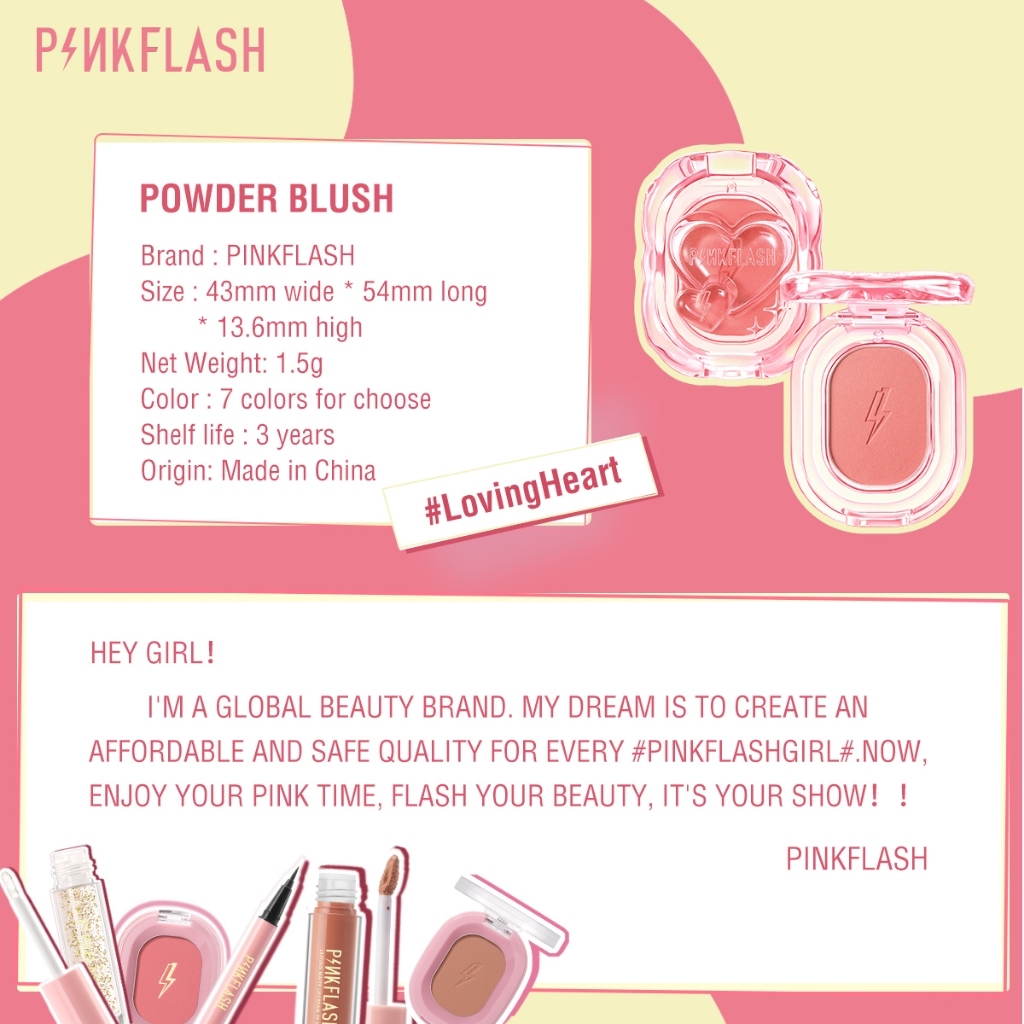 pinkflash mellow radiant blush matte/shimmer blush/perona pipi pinkflash mellow radiant blush matte/shimmer blush/perona pipi