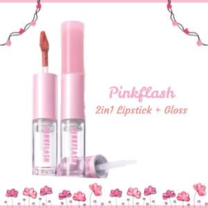 pinkflash 2 in 1 liquid lipstick/lip gloss