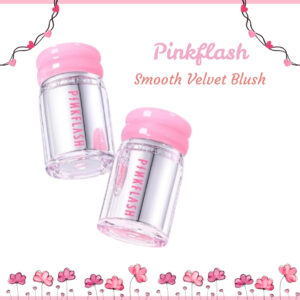 pinkflash smooth velvet blush 2.3g/blush on/perona pipi