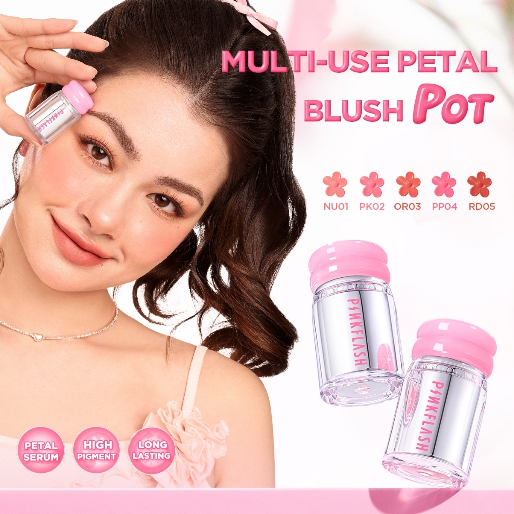 pinkflash smooth velvet blush 2.3g/blush on/perona pipi pinkflash smooth velvet blush 2.3g/blush on/perona pipi
