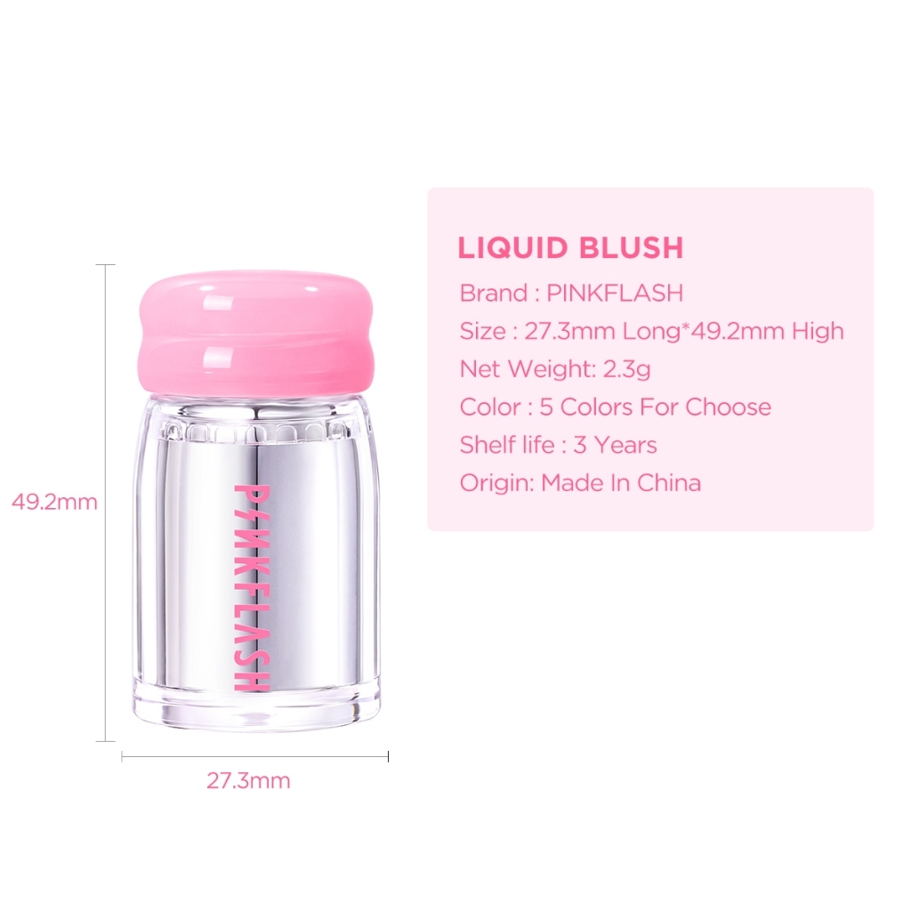 pinkflash smooth velvet blush 2.3g/blush on/perona pipi pinkflash smooth velvet blush 2.3g/blush on/perona pipi