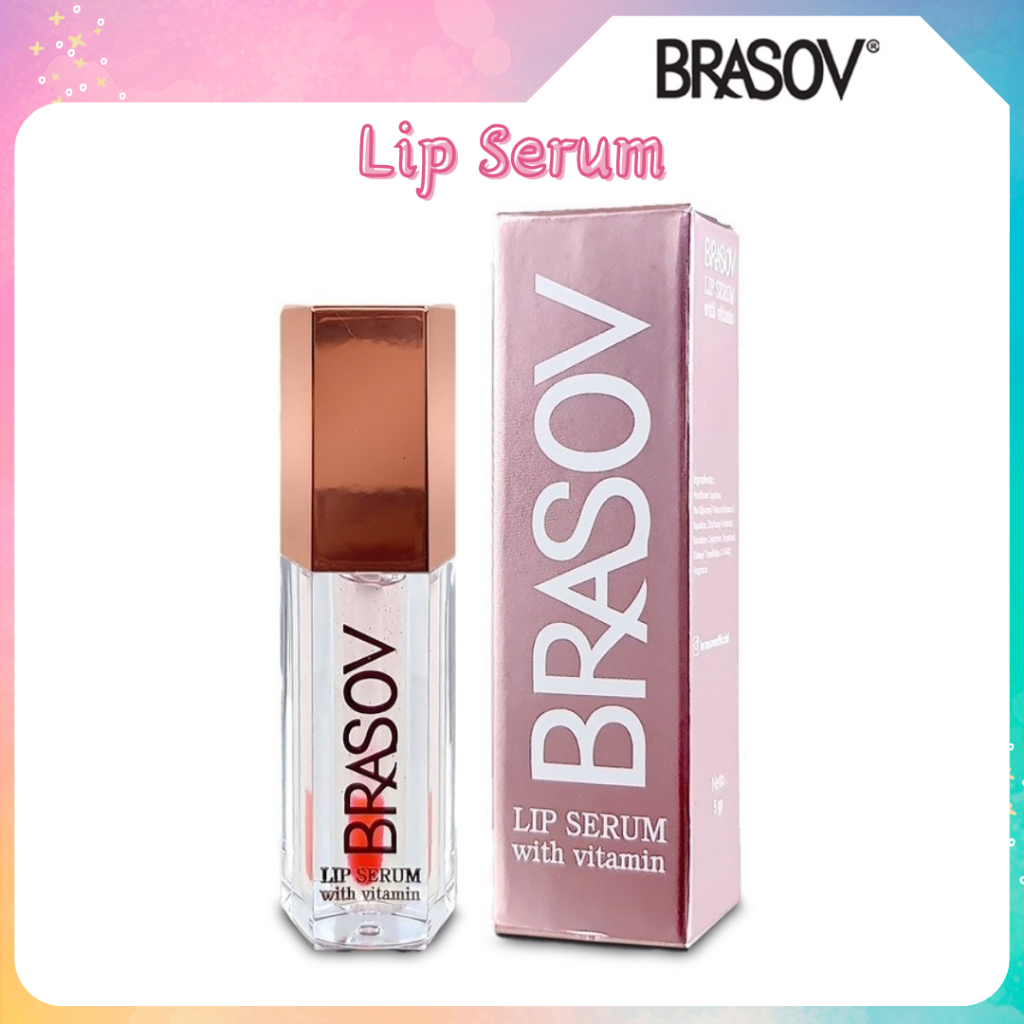brasov lip serum with vitamin 5g/pelembab bibir brasov lip serum with vitamin 5g/pelembab bibir