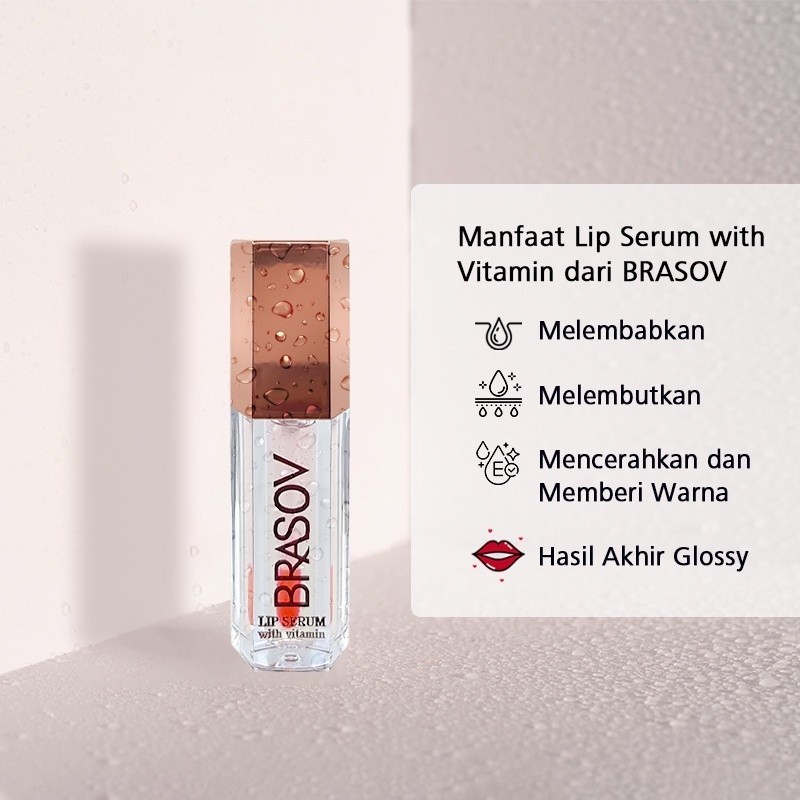 brasov lip serum with vitamin 5g/pelembab bibir brasov lip serum with vitamin 5g/pelembab bibir