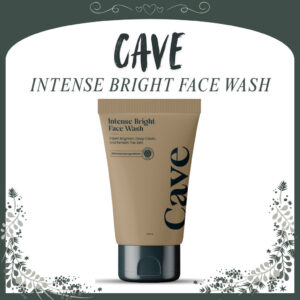 cave intense bright face wash 100ml/pembersih wajah