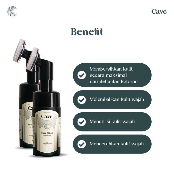 cave face wash for brightening 100ml/pembersih wajah cave face wash for brightening 100ml/pembersih wajah