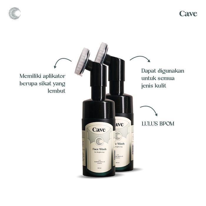 cave face wash for brightening 100ml/pembersih wajah cave face wash for brightening 100ml/pembersih wajah