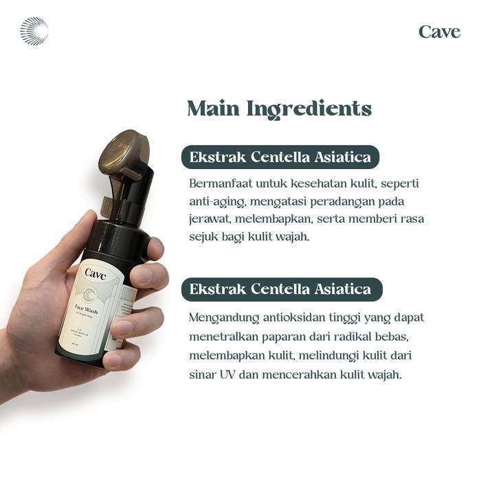 cave face wash for brightening 100ml/pembersih wajah cave face wash for brightening 100ml/pembersih wajah