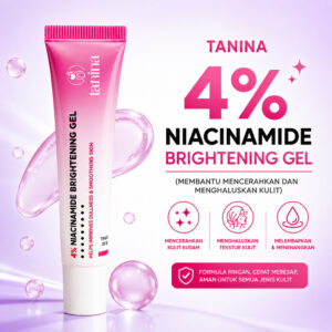 tanina 4% niacinamide brightening gel 15g/pelembab wajah